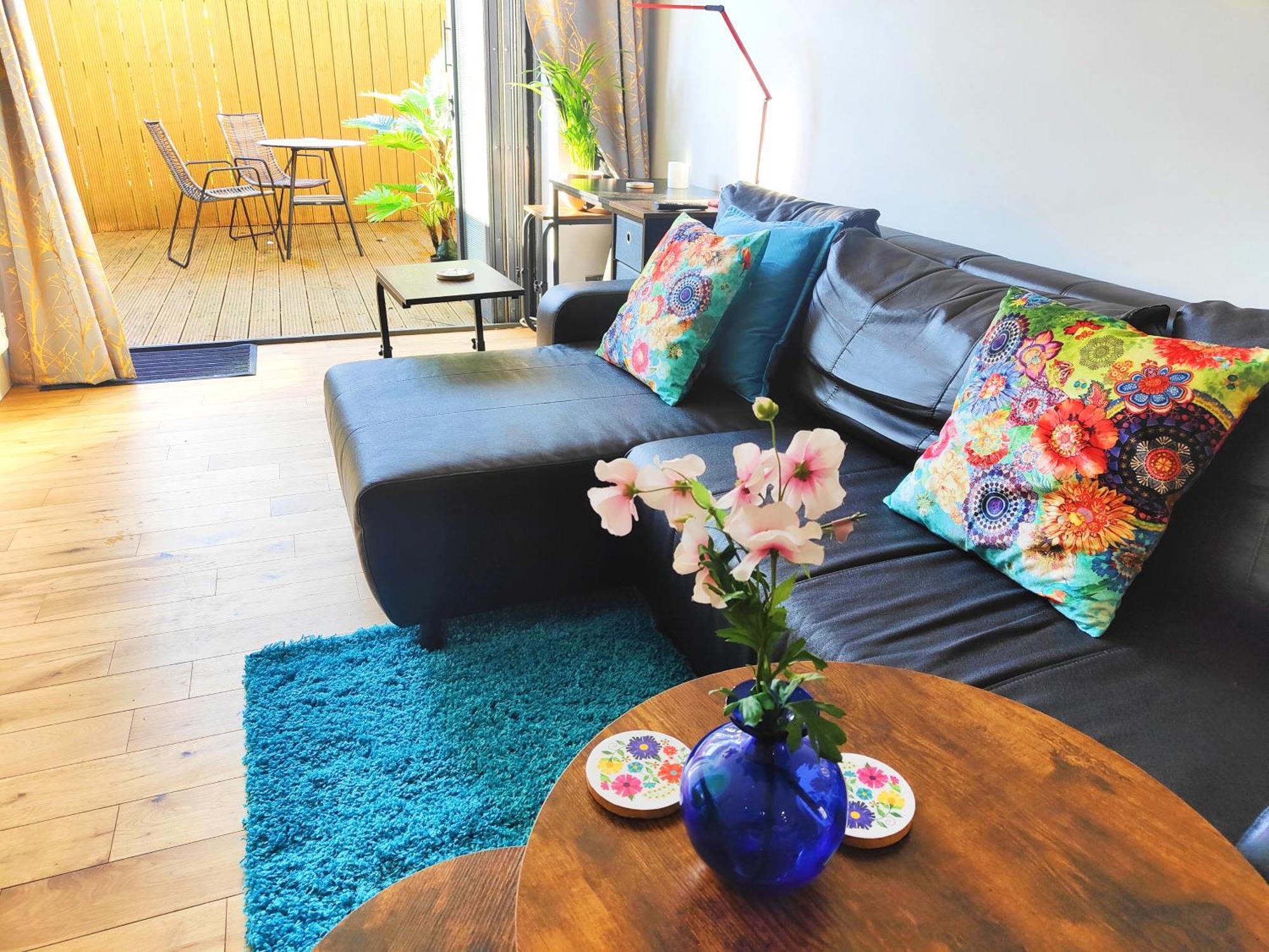Modern Central Brighton Patio Flat - Free Parking! Exterior photo
